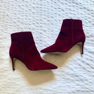 Halogen Velvet Booties